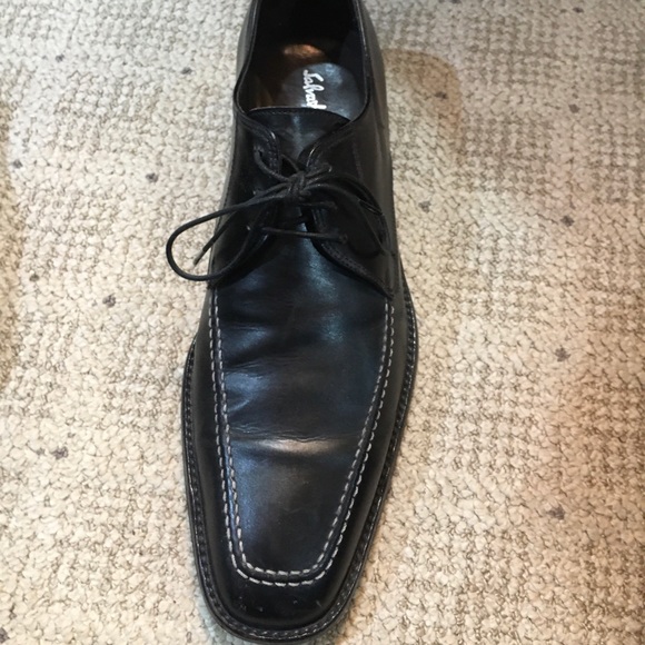 SOLD!!Salvatore Ferragamo Leather Oxford Shoes. - Picture 2 of 12